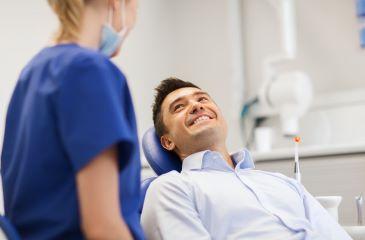 sedation dentist mccrae | man at dentist